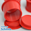 Two part mounting cup Ø40 mm with chamfer , 12 pcs.