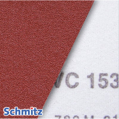 Korund Schleifpapier D= 125 mm kletthaftend für Winkelschleifer, P240, VE = 100 Blatt