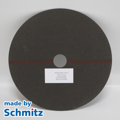 Abrasive cut-off wheels SiC Ø 250x1.5x32 mm for non-ferrous metals, 1VE=10 pieces