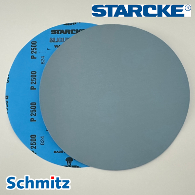 SiC wet sandpaper Starcke, Ø 230 mm, grit P800, PU = 100 sheets