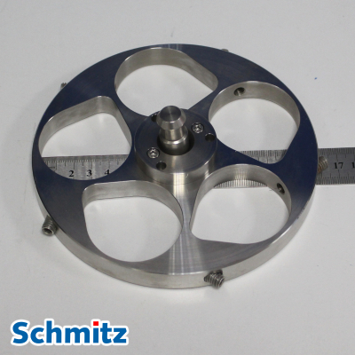 Central sample holder 5x50 mm for Tegramin-25, as good as new