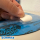 SiC wet sandpaper self-adhesive Starcke, Ø 300 mm, grit P400, PU = 100 sheets