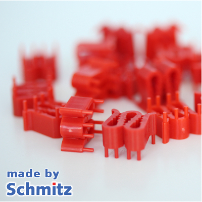 Multiple plastic clip for holding up to 3 specimens, PU =...