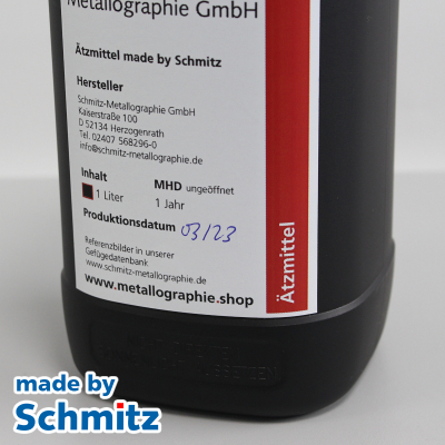 Etching reagent for brass (aq), 1 litre
