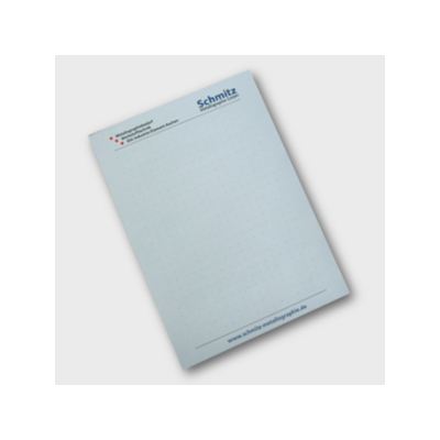 Writing pad - free of charge from a goods value of 190 euros