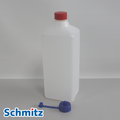 Bottiglia quadrata da 1000 ml con tappo a vite