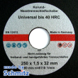 Dischi da taglio a umido Ø 250x1,5x32 mm Universali fino a 40 HRC, 1VE=10 pezzi