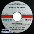 Discos de corte húmedo Ø 250x1,5x32 mm Universal hasta 40 HRC
