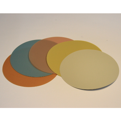 Corundum Lapping Film, different grid sizes and diameters
