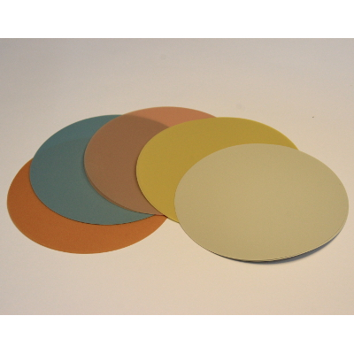Korund Lapping Film 203 mm 30 µm mit PSA, VE = 50 Stk.