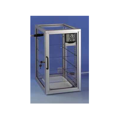 260x480x320 mm exsiccator met gasaansluiting