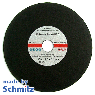 Abrasive Cut-off Wheels Ø350x1,6x32 mm for cutting materials up to 40 HRC