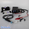 MobiPol, portable grinding and polishing unit. Optionally with electrolytic polishing unit (etching pencil).