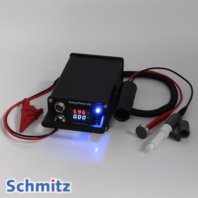 MobiEtch: unità di incisione ambulante con batteria (elettrolitica)